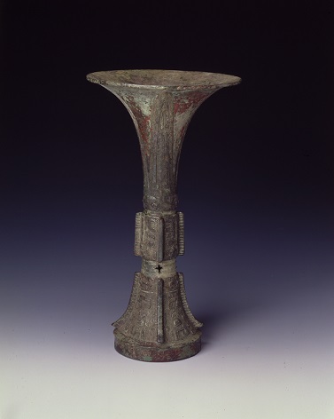 獸面夔龍紋青銅觚