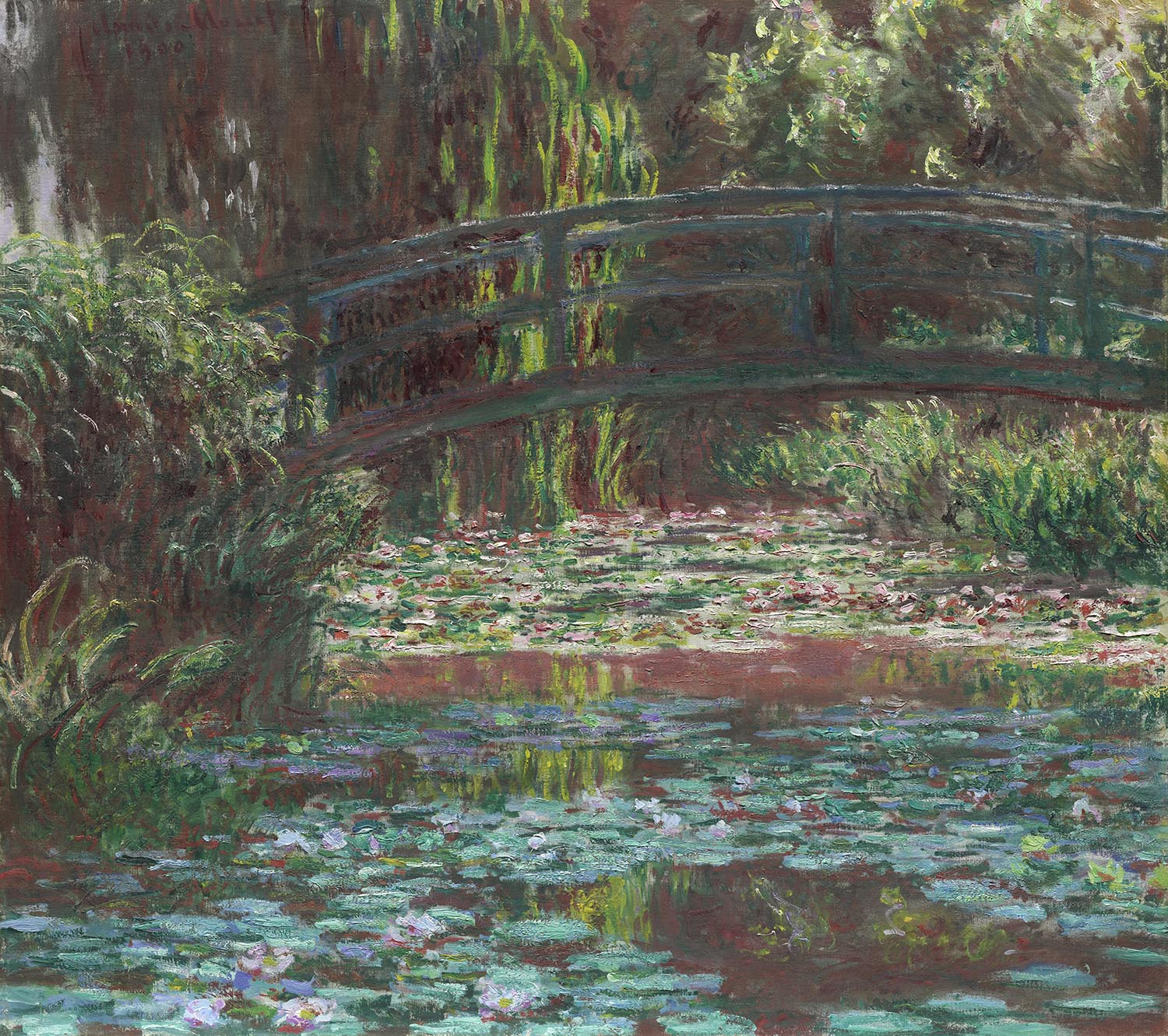 <i>Water Lily Pond</i> by Claude Monet