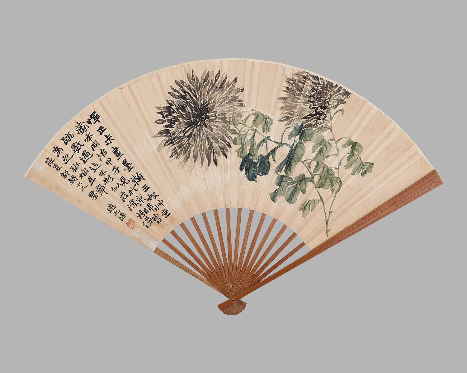 墨菊圖 墨菊圖