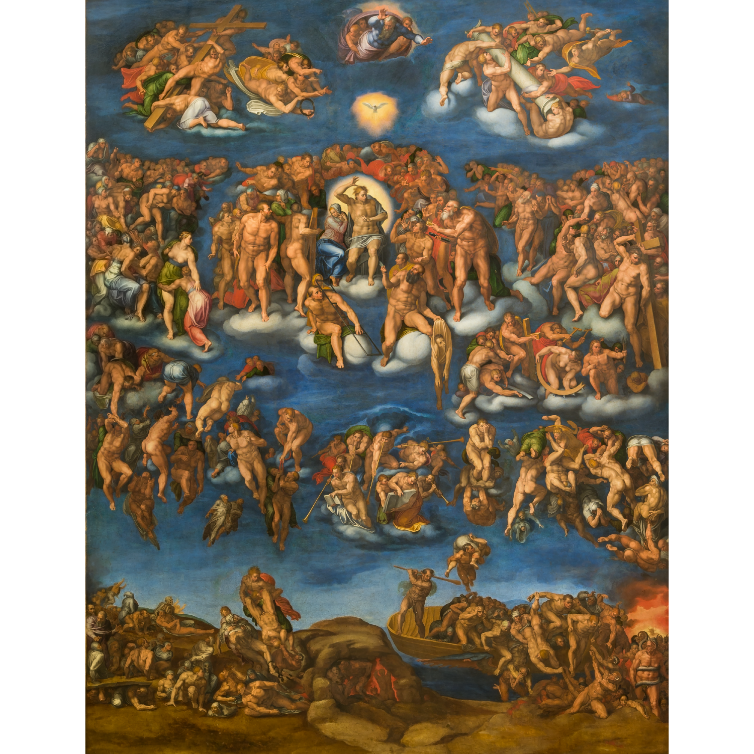 Marcello Venusti<br>(Mazzo di Valtellina, 1512/1515 – Rome, 1579)<br> The Last Judgment (copy after Michelangelo)