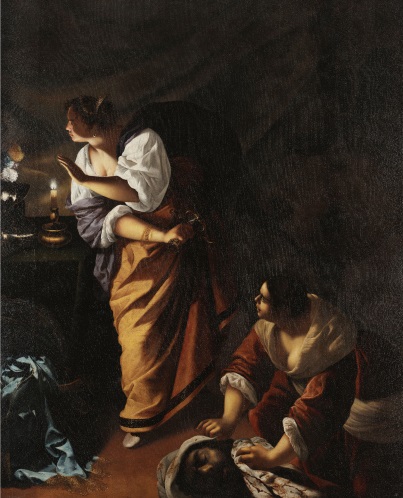 Judith and her maidservant Abra with the head of Holofernes