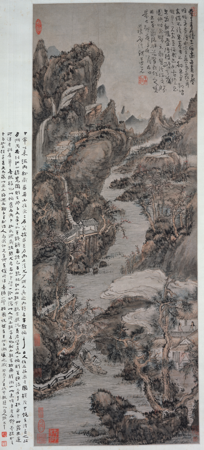 The streams of Tiandu